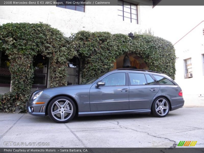 Flint Grey Metallic / Cashmere 2008 Mercedes-Benz E 63 AMG Wagon