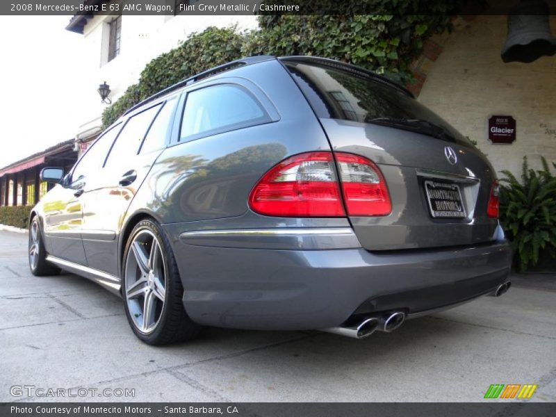 Flint Grey Metallic / Cashmere 2008 Mercedes-Benz E 63 AMG Wagon