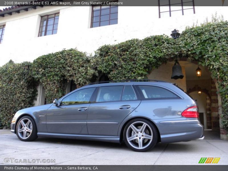 Flint Grey Metallic / Cashmere 2008 Mercedes-Benz E 63 AMG Wagon