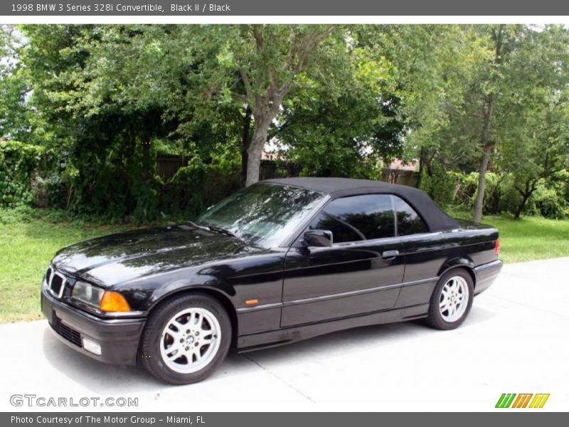 Black II / Black 1998 BMW 3 Series 328i Convertible