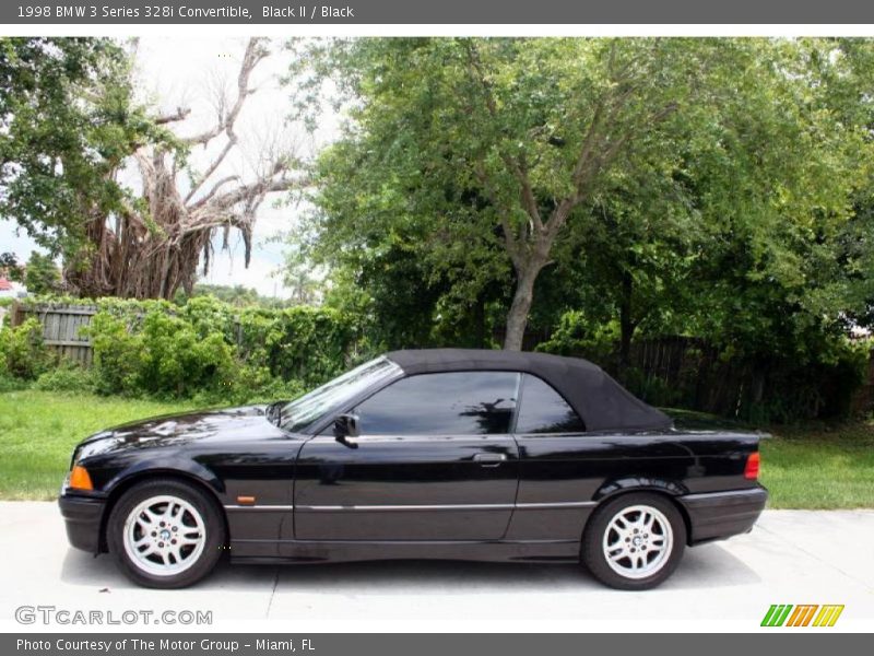 Black II / Black 1998 BMW 3 Series 328i Convertible