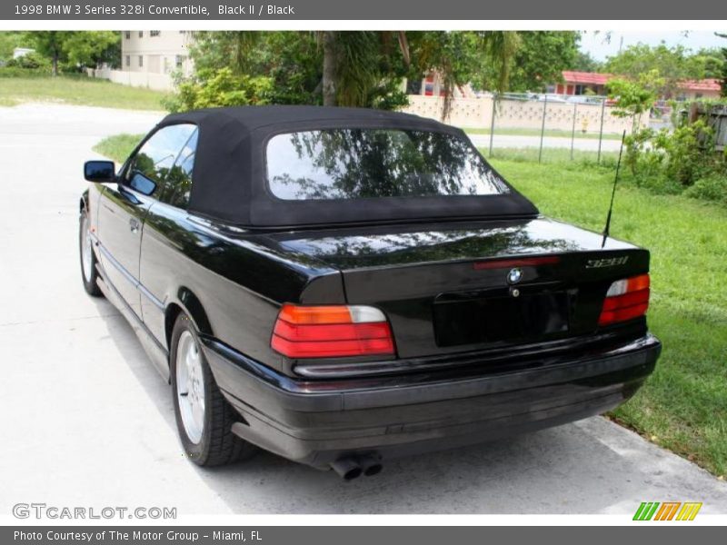 Black II / Black 1998 BMW 3 Series 328i Convertible