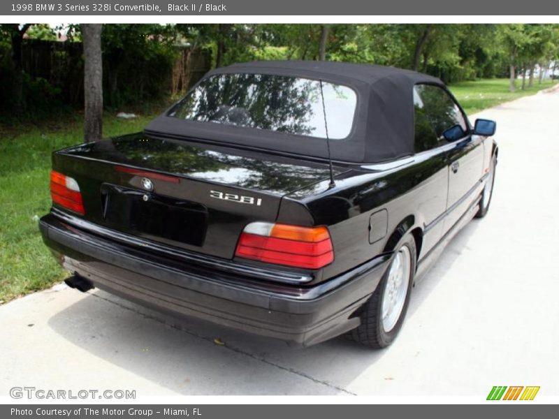 Black II / Black 1998 BMW 3 Series 328i Convertible