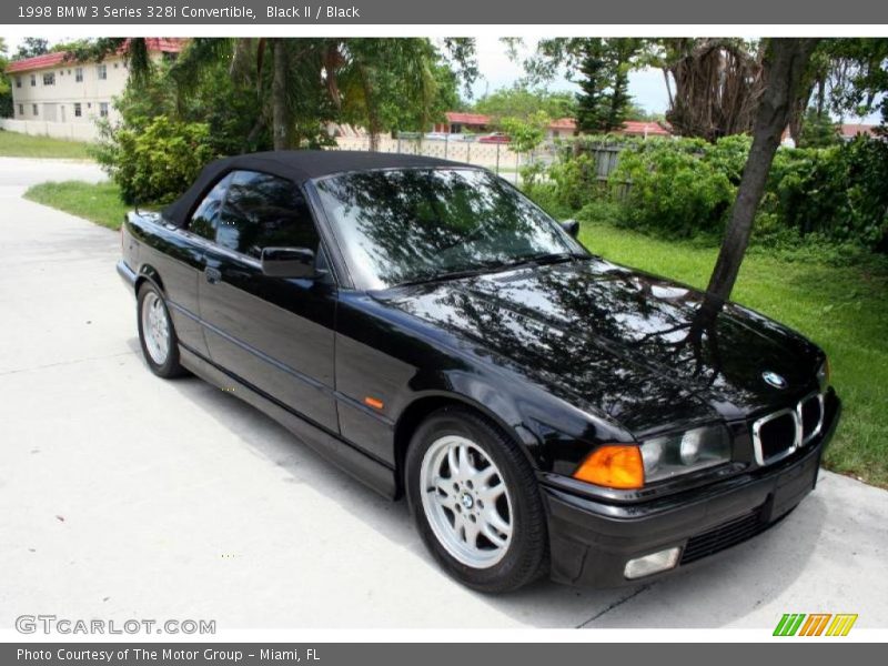 Black II / Black 1998 BMW 3 Series 328i Convertible