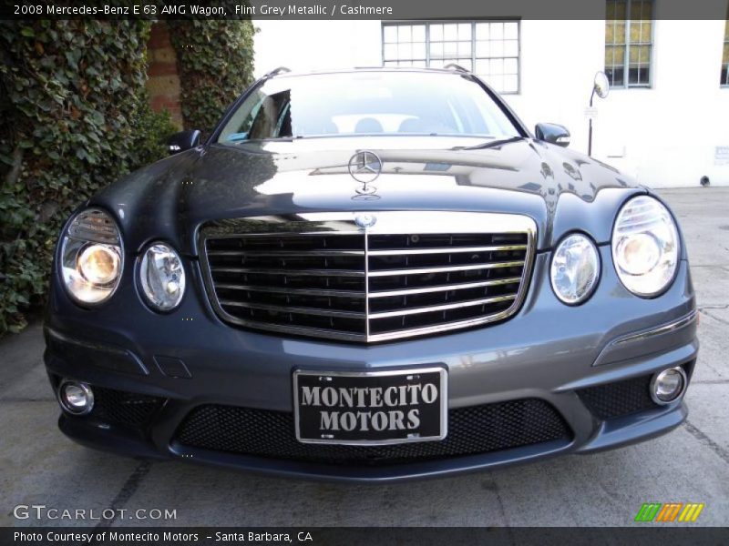 Flint Grey Metallic / Cashmere 2008 Mercedes-Benz E 63 AMG Wagon