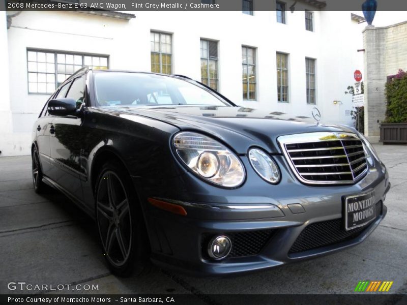 Flint Grey Metallic / Cashmere 2008 Mercedes-Benz E 63 AMG Wagon