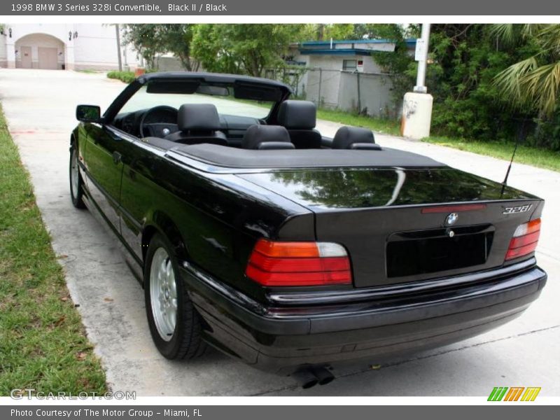 Black II / Black 1998 BMW 3 Series 328i Convertible