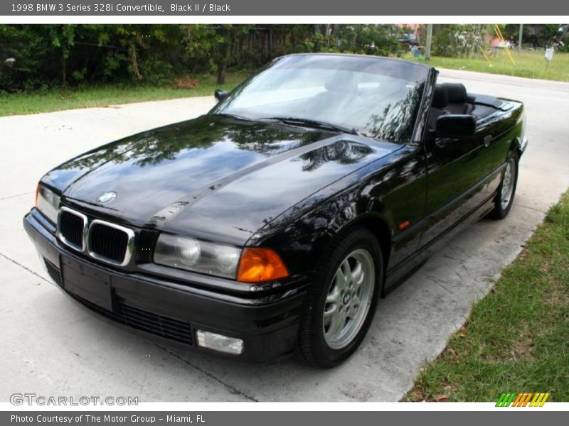 Black II / Black 1998 BMW 3 Series 328i Convertible