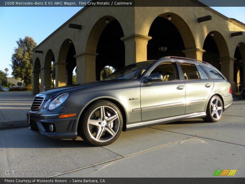 Flint Grey Metallic / Cashmere 2008 Mercedes-Benz E 63 AMG Wagon