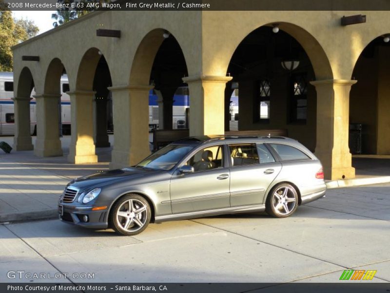 Flint Grey Metallic / Cashmere 2008 Mercedes-Benz E 63 AMG Wagon