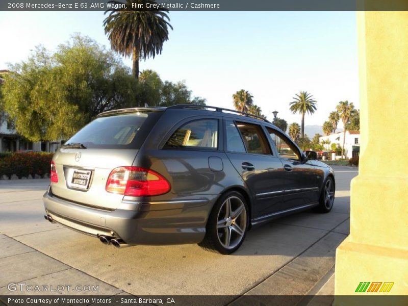 Flint Grey Metallic / Cashmere 2008 Mercedes-Benz E 63 AMG Wagon