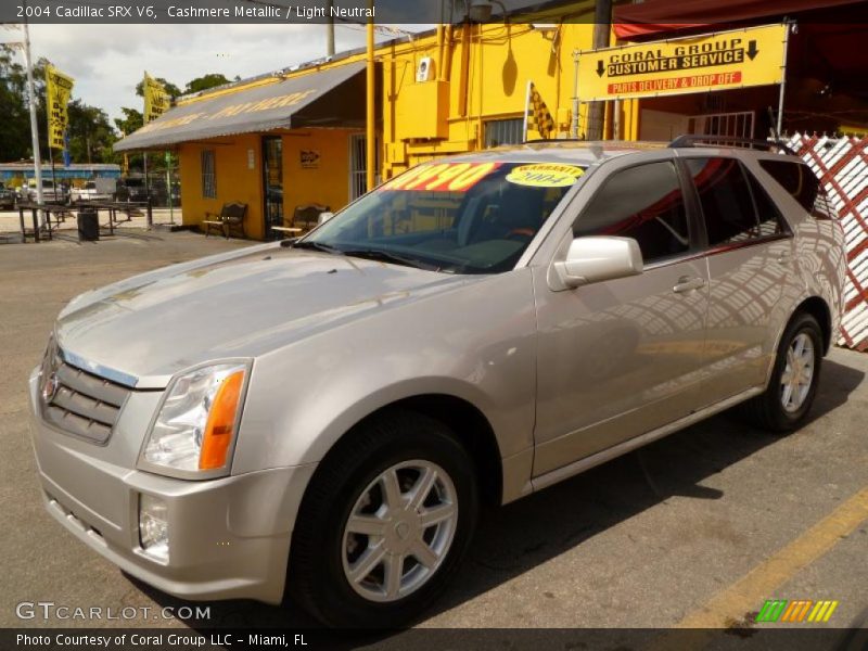 Cashmere Metallic / Light Neutral 2004 Cadillac SRX V6