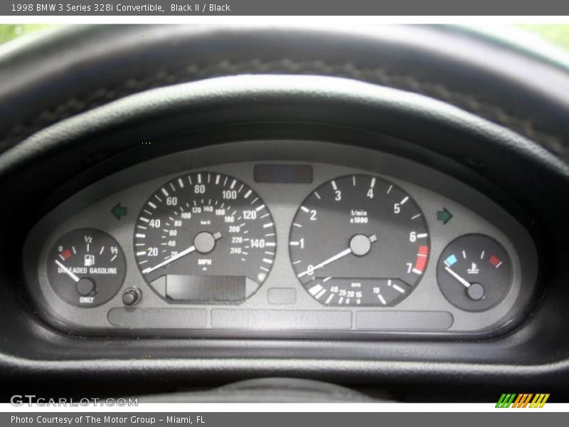 Black II / Black 1998 BMW 3 Series 328i Convertible