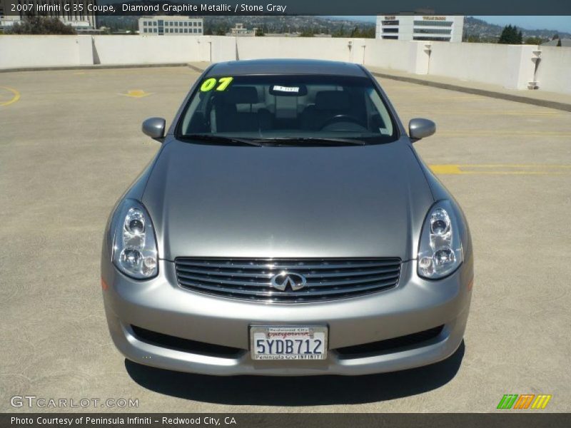 Diamond Graphite Metallic / Stone Gray 2007 Infiniti G 35 Coupe