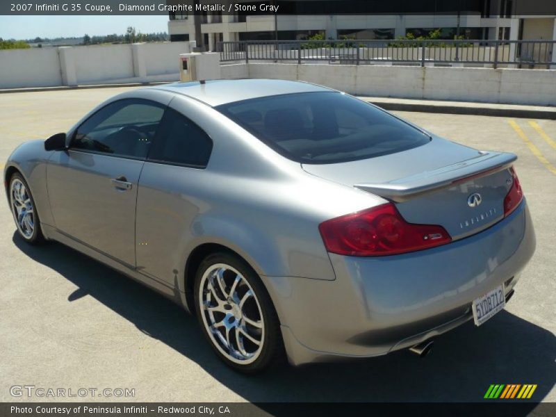 Diamond Graphite Metallic / Stone Gray 2007 Infiniti G 35 Coupe