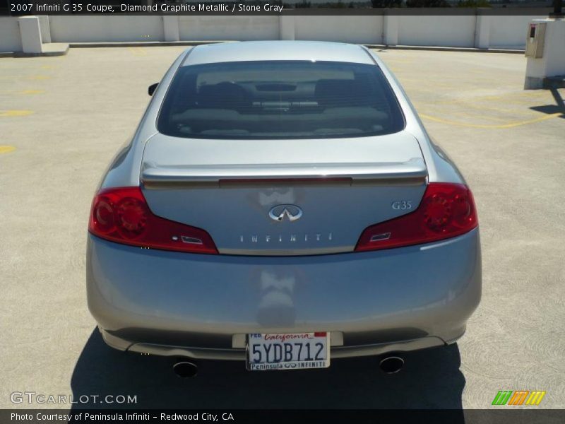Diamond Graphite Metallic / Stone Gray 2007 Infiniti G 35 Coupe