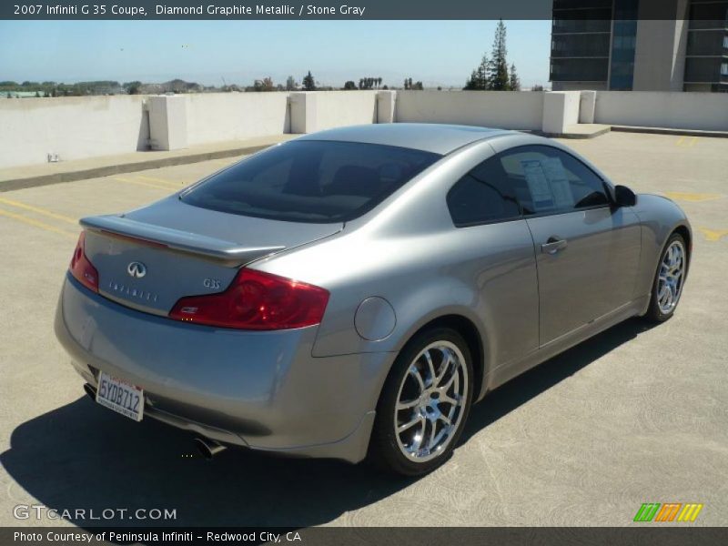 Diamond Graphite Metallic / Stone Gray 2007 Infiniti G 35 Coupe
