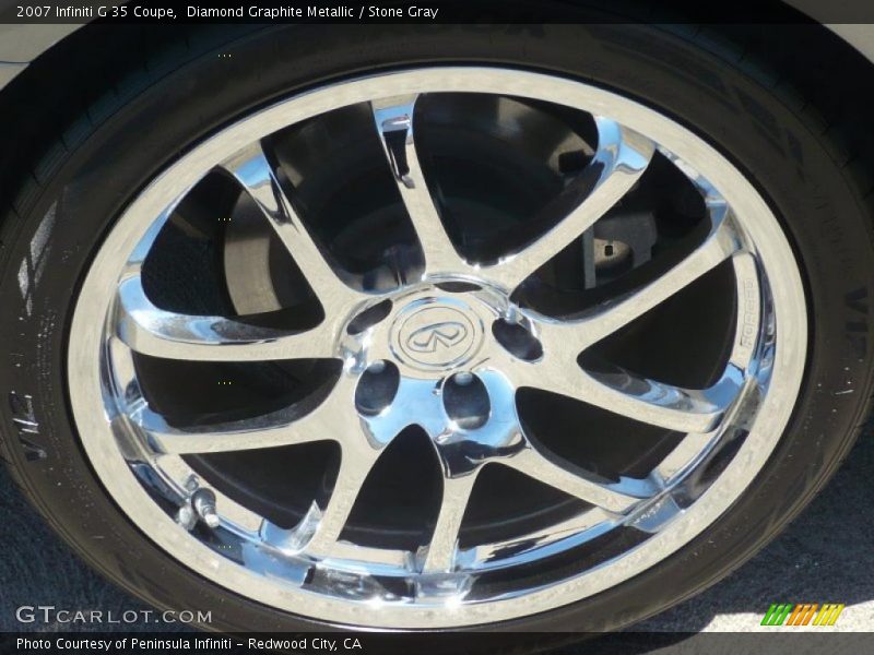 Diamond Graphite Metallic / Stone Gray 2007 Infiniti G 35 Coupe