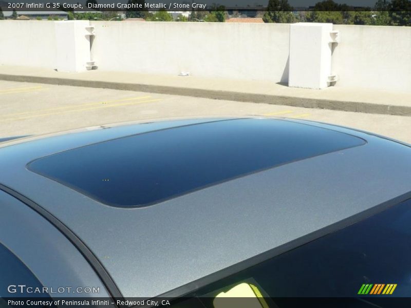 Diamond Graphite Metallic / Stone Gray 2007 Infiniti G 35 Coupe
