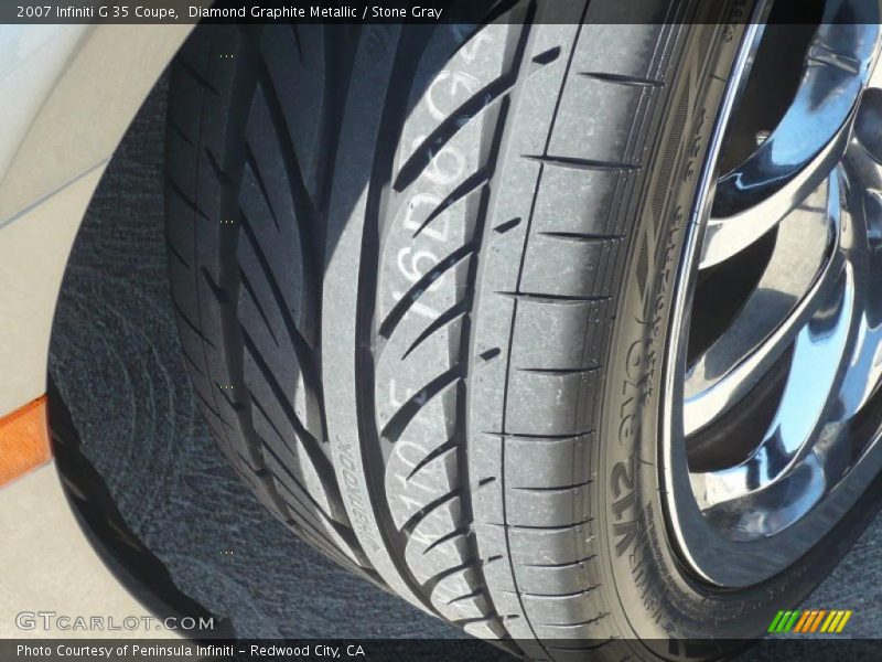 Diamond Graphite Metallic / Stone Gray 2007 Infiniti G 35 Coupe