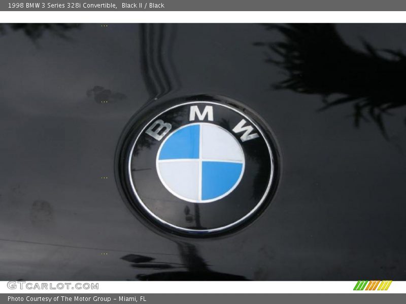 Black II / Black 1998 BMW 3 Series 328i Convertible