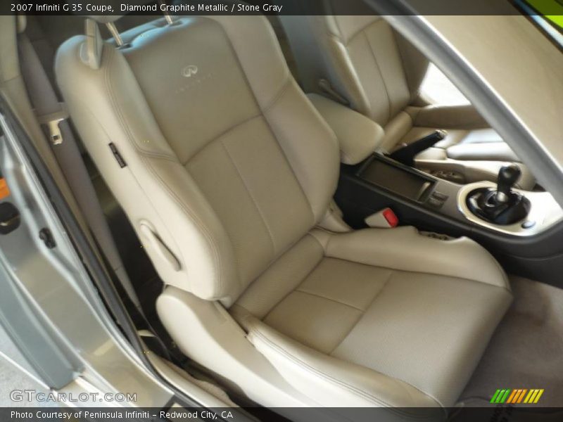 Diamond Graphite Metallic / Stone Gray 2007 Infiniti G 35 Coupe