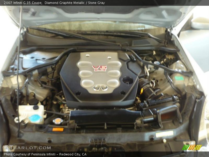 Diamond Graphite Metallic / Stone Gray 2007 Infiniti G 35 Coupe