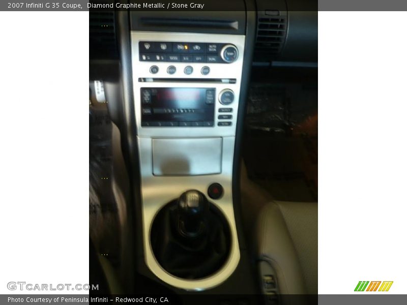 Diamond Graphite Metallic / Stone Gray 2007 Infiniti G 35 Coupe