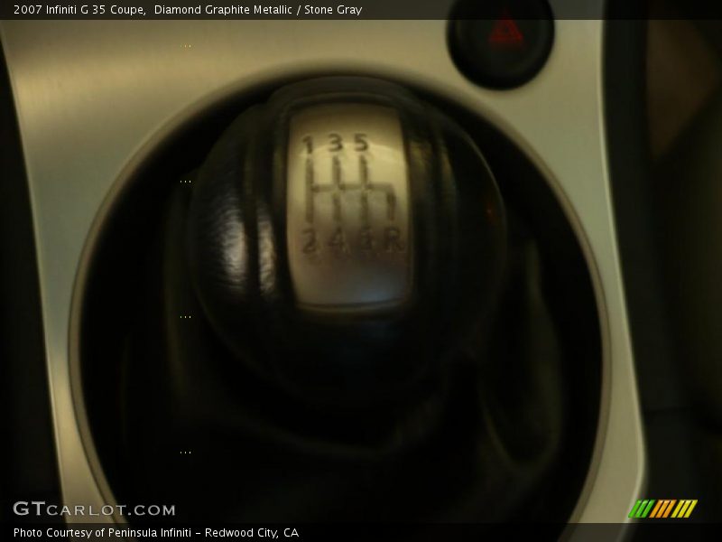 Diamond Graphite Metallic / Stone Gray 2007 Infiniti G 35 Coupe