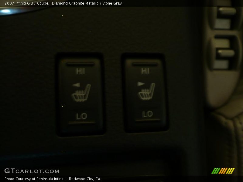 Diamond Graphite Metallic / Stone Gray 2007 Infiniti G 35 Coupe