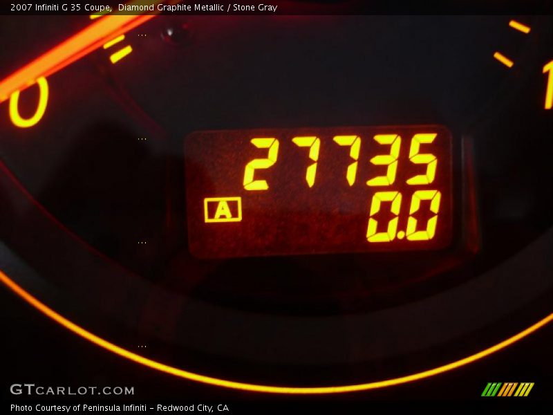 Diamond Graphite Metallic / Stone Gray 2007 Infiniti G 35 Coupe