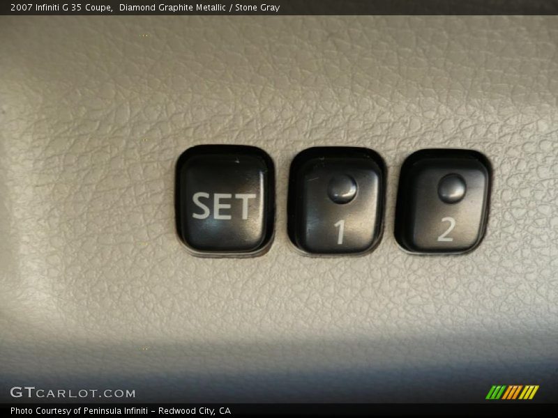 Diamond Graphite Metallic / Stone Gray 2007 Infiniti G 35 Coupe