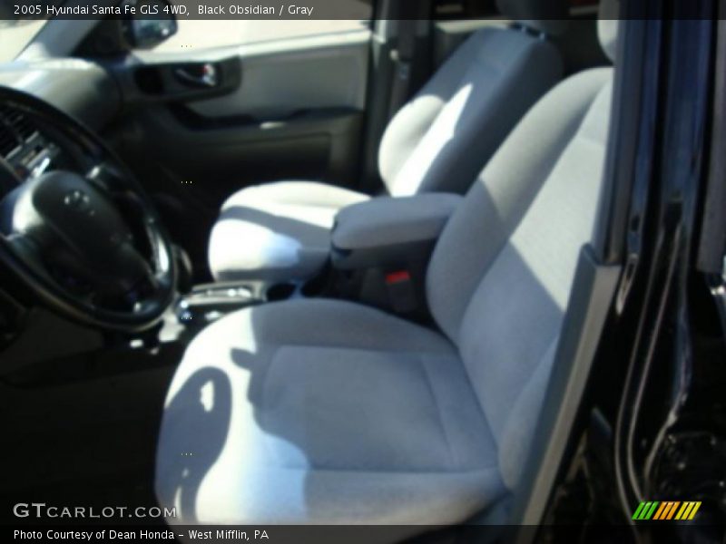 Black Obsidian / Gray 2005 Hyundai Santa Fe GLS 4WD