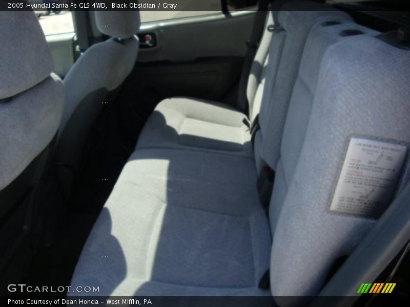 Black Obsidian / Gray 2005 Hyundai Santa Fe GLS 4WD
