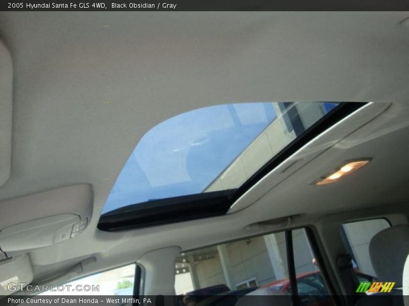Black Obsidian / Gray 2005 Hyundai Santa Fe GLS 4WD