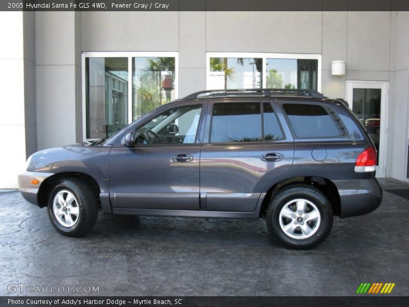 Pewter Gray / Gray 2005 Hyundai Santa Fe GLS 4WD