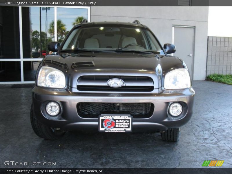 Pewter Gray / Gray 2005 Hyundai Santa Fe GLS 4WD