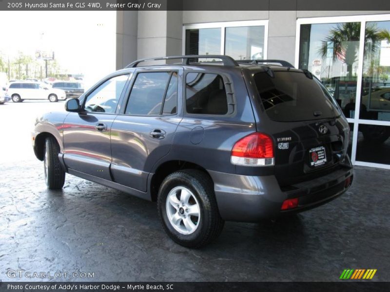 Pewter Gray / Gray 2005 Hyundai Santa Fe GLS 4WD