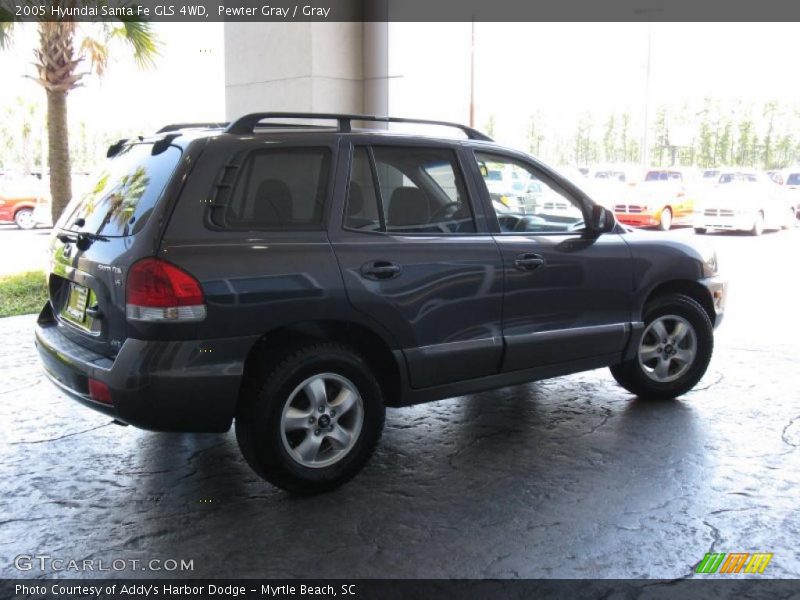 Pewter Gray / Gray 2005 Hyundai Santa Fe GLS 4WD