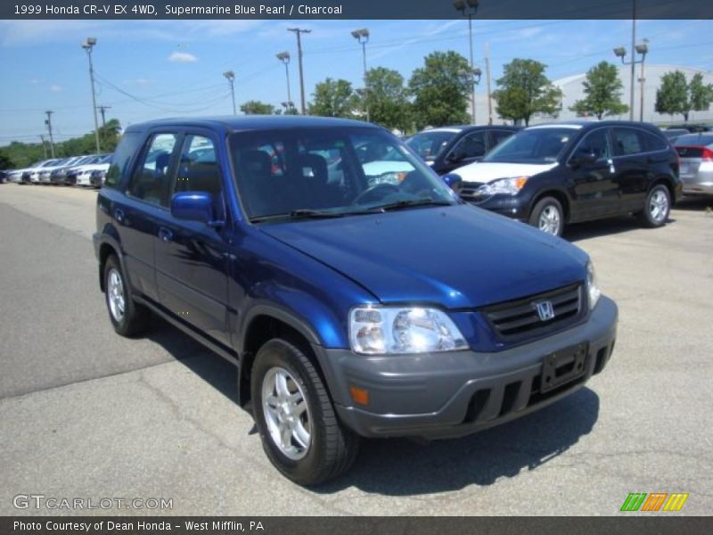 Supermarine Blue Pearl / Charcoal 1999 Honda CR-V EX 4WD