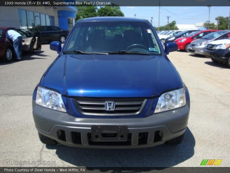 Supermarine Blue Pearl / Charcoal 1999 Honda CR-V EX 4WD