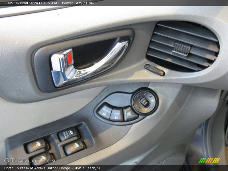 Pewter Gray / Gray 2005 Hyundai Santa Fe GLS 4WD