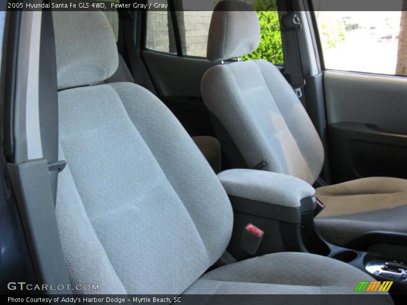 Pewter Gray / Gray 2005 Hyundai Santa Fe GLS 4WD