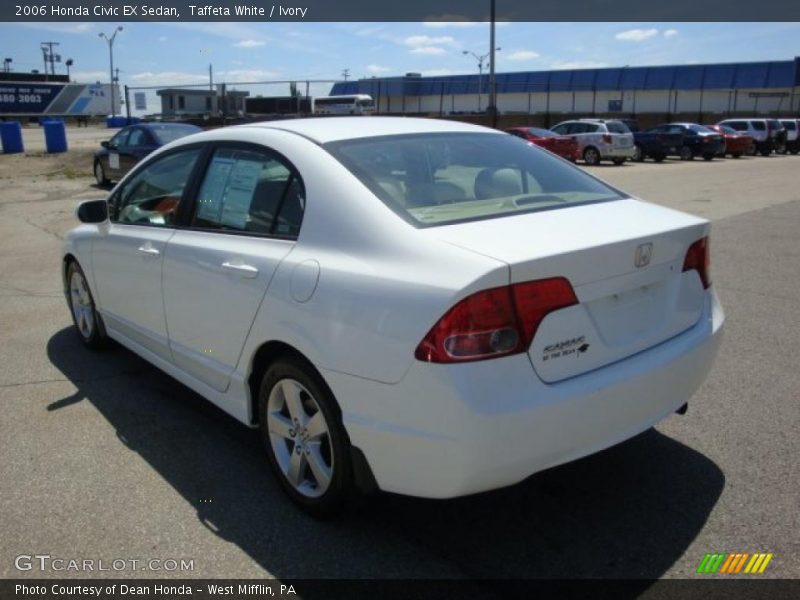 Taffeta White / Ivory 2006 Honda Civic EX Sedan