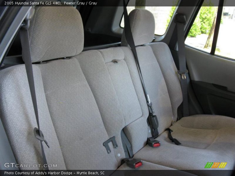 Pewter Gray / Gray 2005 Hyundai Santa Fe GLS 4WD