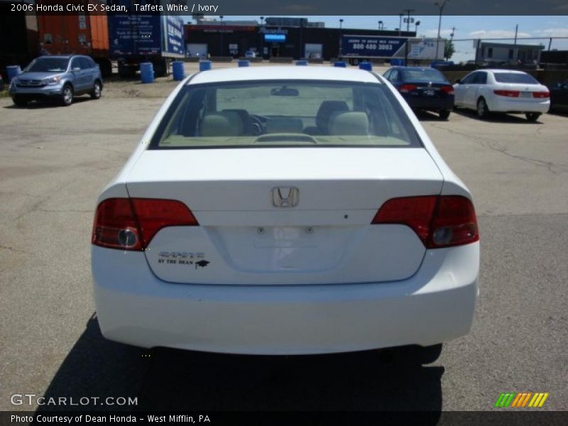 Taffeta White / Ivory 2006 Honda Civic EX Sedan