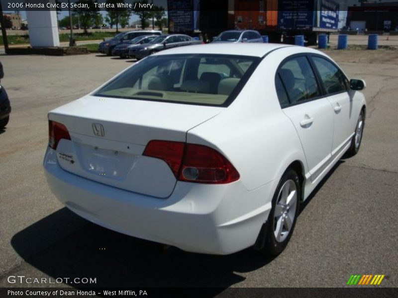 Taffeta White / Ivory 2006 Honda Civic EX Sedan