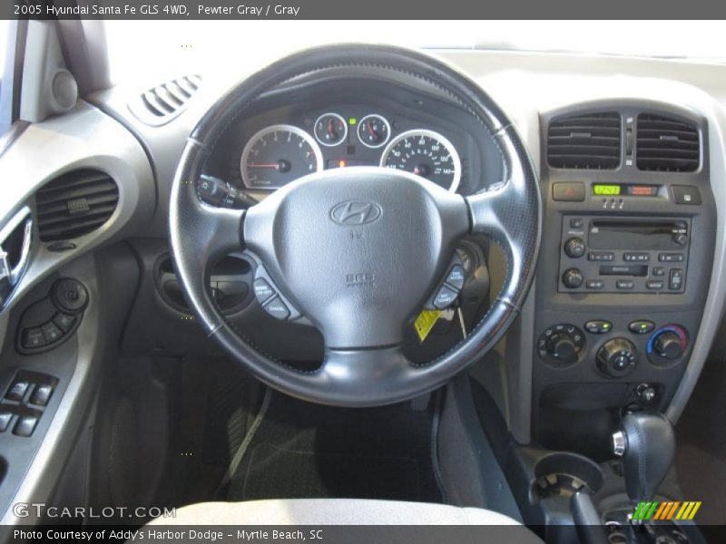 Pewter Gray / Gray 2005 Hyundai Santa Fe GLS 4WD