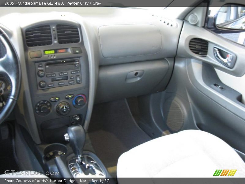 Pewter Gray / Gray 2005 Hyundai Santa Fe GLS 4WD