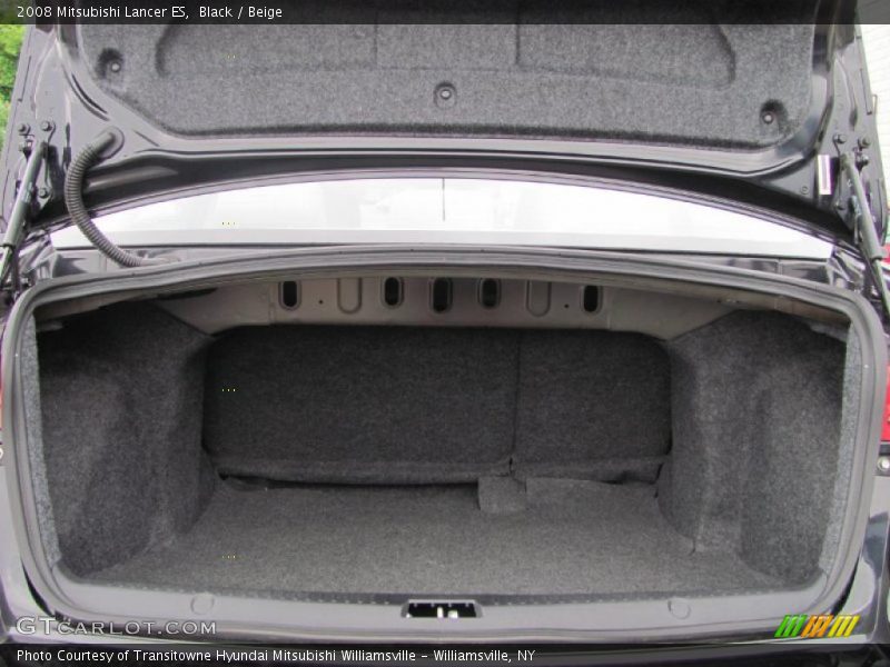 Black / Beige 2008 Mitsubishi Lancer ES